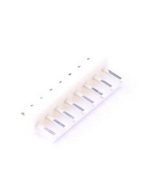 VH-8A 线对板针座 系列:VH 间距:3.96mm 1x8P 白色 插件,P=3.96mm