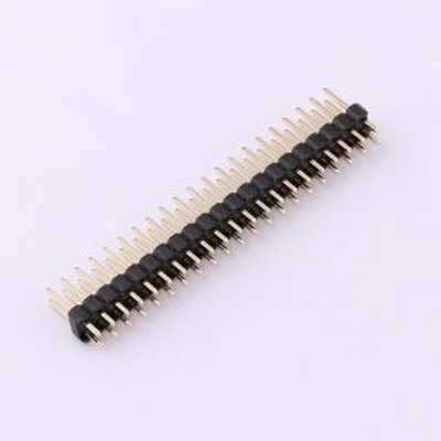 X6521WV-2x21H-C60D30 排针 2x21P 间距:2.54mm 方针 插件,P=2.54