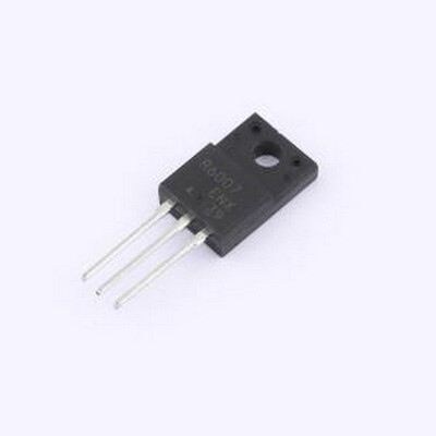 R6007ENX 场效应管(MOSFET) 1个N沟道 耐压:600V 电流:7A TO-220F