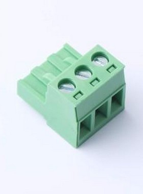 DB2EK-5.0-3P-GN-S 插拔式接线端子 5mm 排数:1 每排P数:3 绿色 P