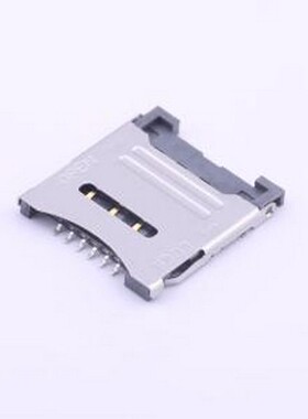 SMO-1545 SIM卡连接器 翻盖式 MicroSIM卡 卡座 SMD