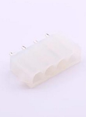 HX63080-4AR 线对板针座 1x4P 间距:6.35mm 直插 插件,P=6.35mm