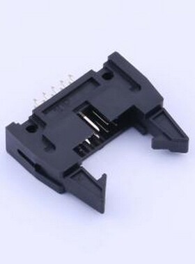 X9555WV-2x05A-PTV01 IDC刺破式连接器(牛角/简牛) PBT料,黑色,长