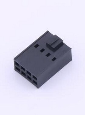 X9555H-2x04E-PT 胶壳(线对板/线对线) 2x4P 2.54mm P=2.54mm