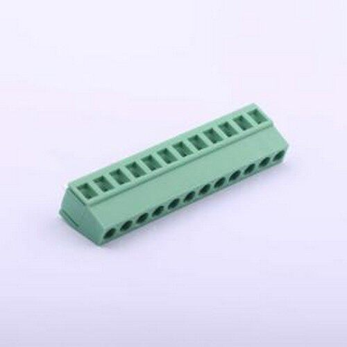 DB128V-5.0-12P-GN-S 螺钉式接线端子 5mm 1x12P 排数:1 每排P数: