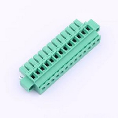 MX15EDGKBM-3.81-13P-GN01-Cu-Y-A 插拔式接线端子 1x13P 3.81mm