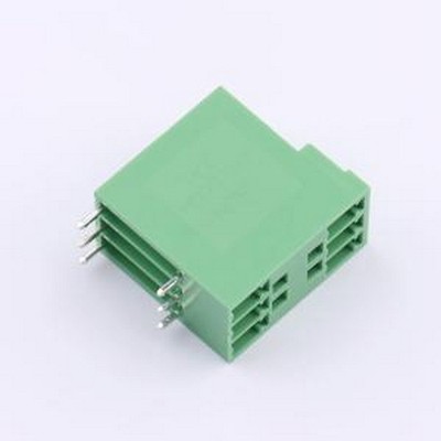 JL15EDGRH-38106G01 插拔式接线端子 2x3P 3.81mm 排数:2 每排P数