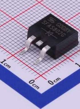 SFAS802G MNG 快恢复/高效率二极管 电压:100V 电流:8A D2PAK