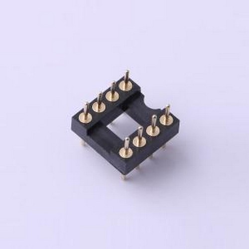 X5621WV-2x04-C762D1000-1000 IC/晶体管插座 间距2.54mm P数:8P