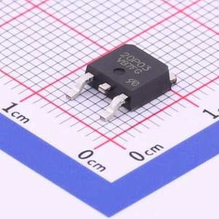 CMD20P03-VB 场效应管(MOSFET) 1个P沟道 耐压:30V 电流:26A TO-2