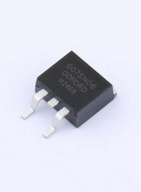 G075N06M 场效应管(MOSFET) 1个N沟道 耐压:60V 电流:110A TO-263