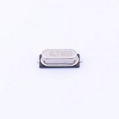 S1T67458ZWJAC 无源晶振 6.7458MHz ±20ppm 20pF HC-49S-SMD