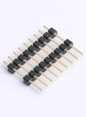 X6512WV-09H-C60D30-E100 排针 1x9P 间距:2.54mm 方针 插件,P=2.