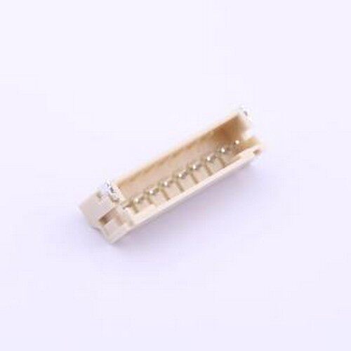 HX20007-8AWB 线对板针座 1x8P 间距:2mm 卧贴 系列:PH SMD,P=2mm