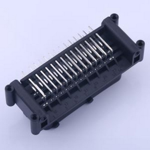 K967280WR-42-PTSN 汽车连接器 汽车连接器插座4.0mm间距,三排黑