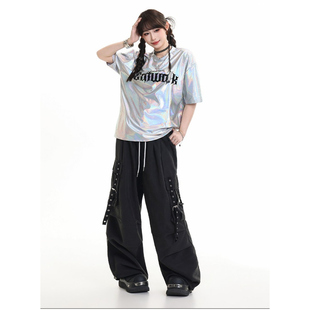 炫彩舞台装男女团嘻哈街舞套装jazz爵士服DS舞蹈服啦啦操演