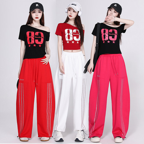 辣妹jazz跳舞衣服爵士舞服装kpop