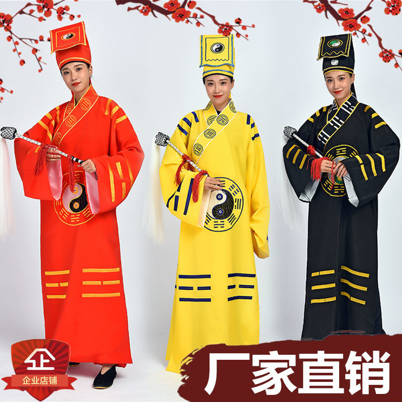 道士服装男道家法器林正英道袍