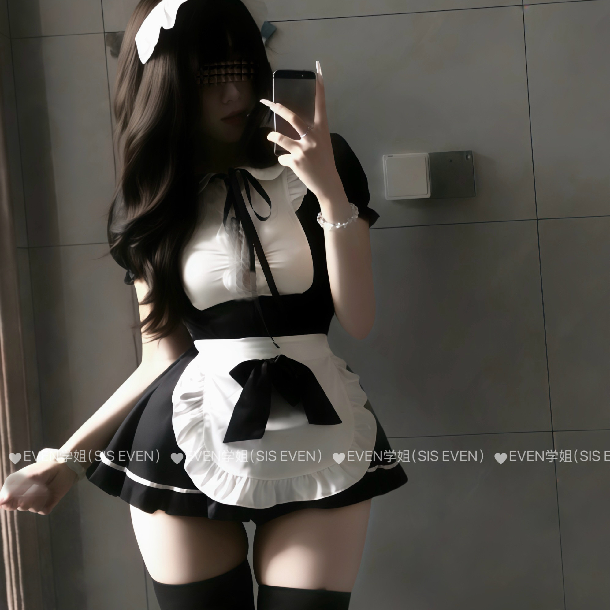 even学姐：奥利甜心酱*甜美可爱女仆cos制服绑带围裙蝴蝶结连衣裙,女士内衣/男士内衣/家居服,内衣配件,淘宝优惠券,粉丝福利购,淘宝优惠卷