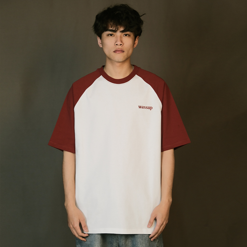 刺绣工艺潮牌短袖WASSUPHEODS