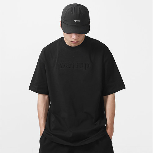 WASSUP官方字母潮牌短袖