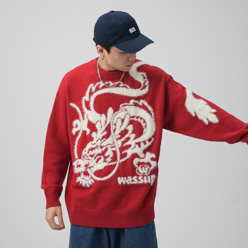 龙年联名毛衣WASSUPHEODS