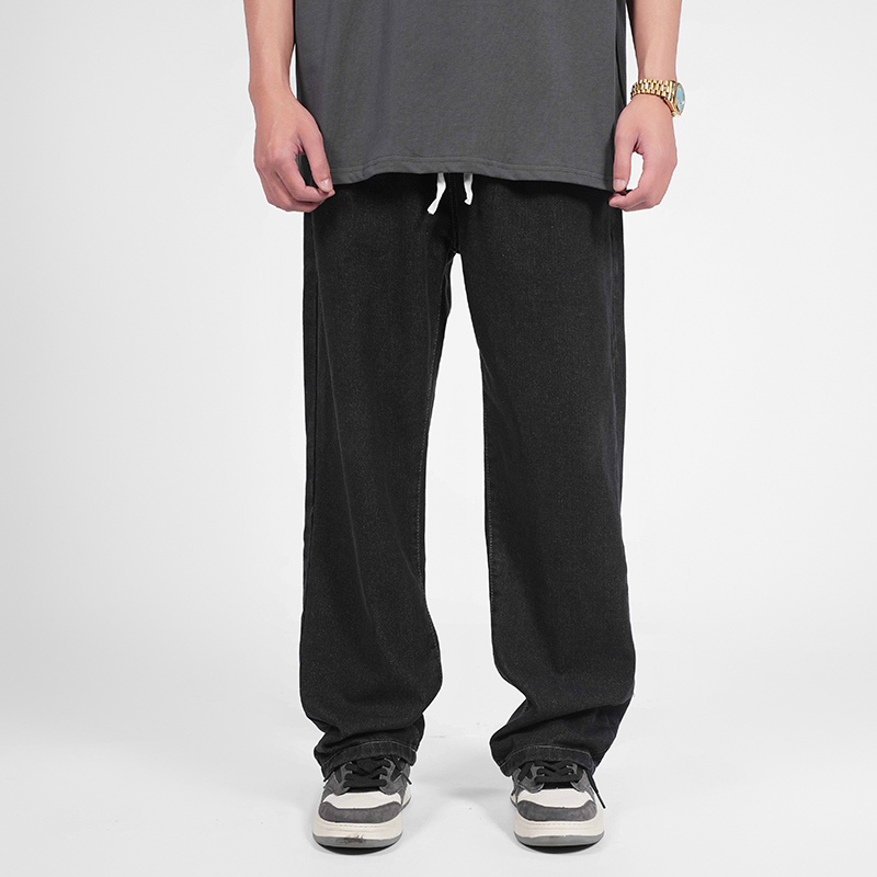 WASSUP百搭休闲牛仔长裤男潮牌