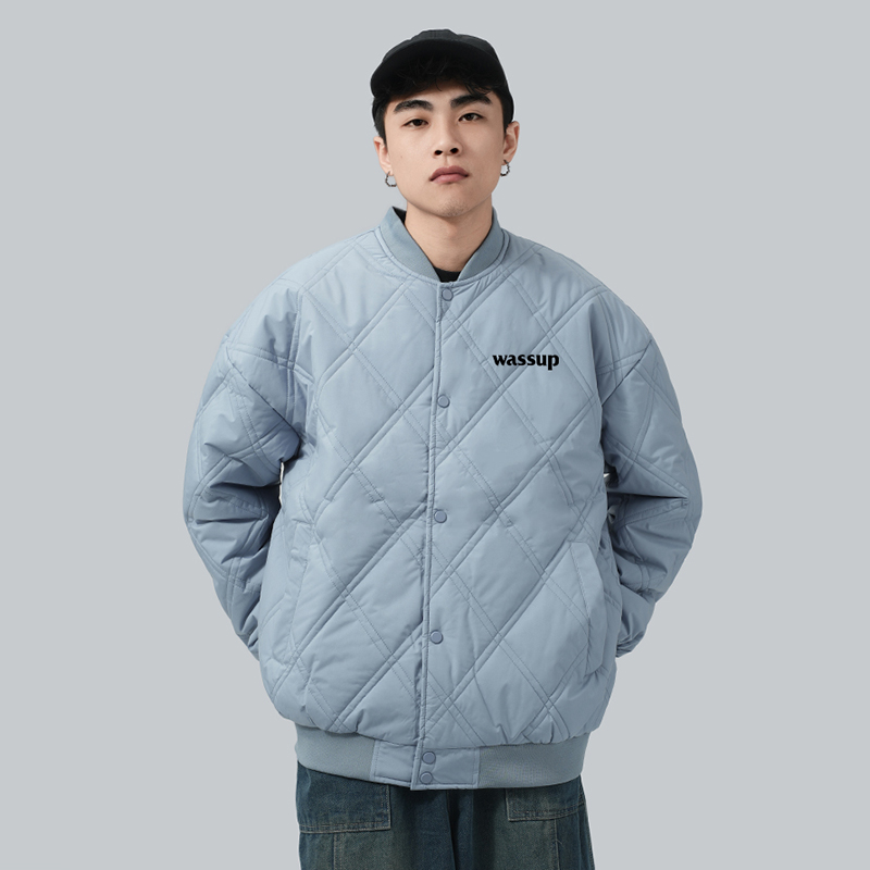 格子夹克潮牌外套WASSUPHEODS