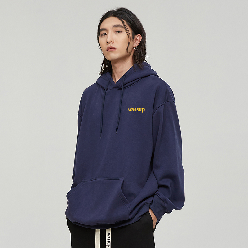 字母潮牌卫衣男WASSUPHEODS