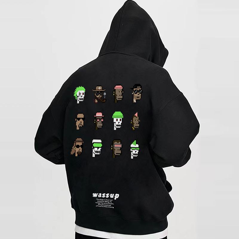 WASSUPHEODS重磅连帽卫衣