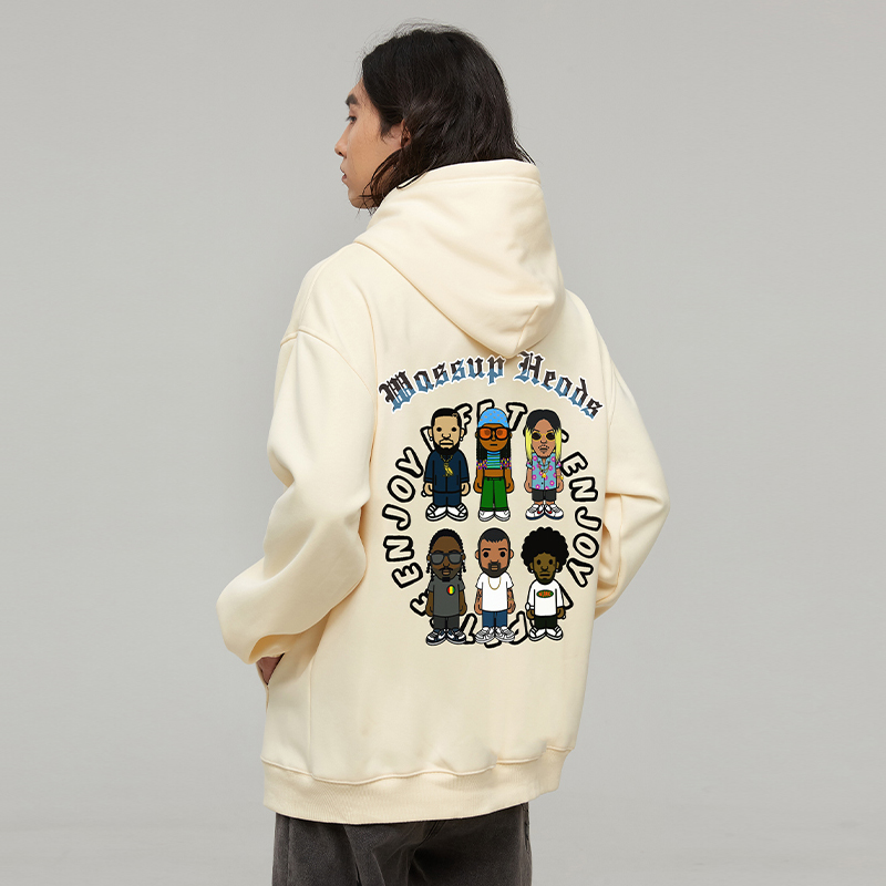 美式街头潮牌卫衣WASSUPHEODS