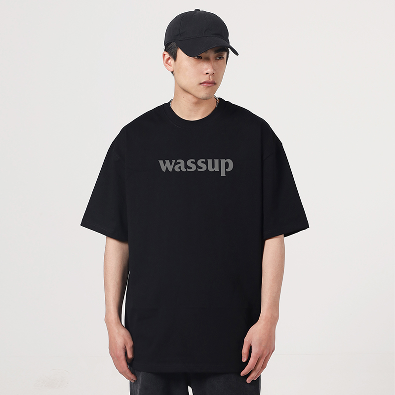 WASSUP HEODS短袖T恤男