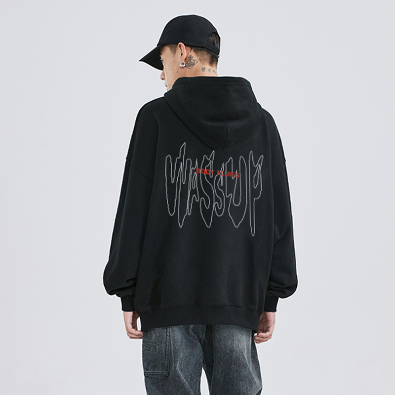 WASSUPHEODS连帽卫衣加绒