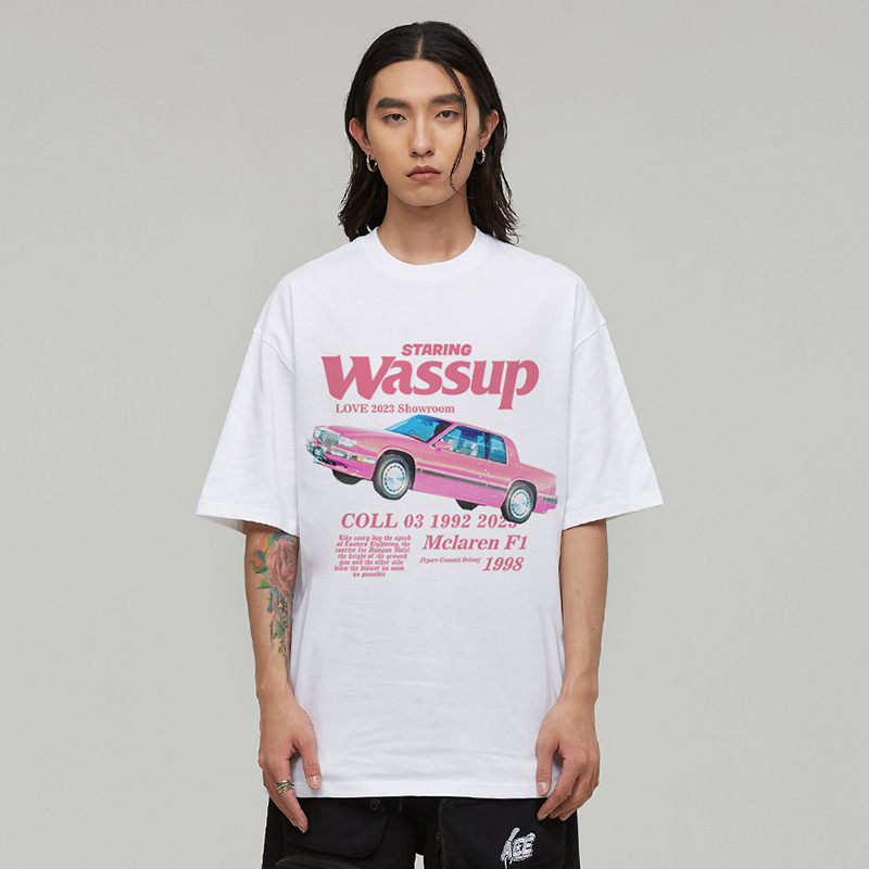 官方潮牌短袖男女WASSUPHEODS