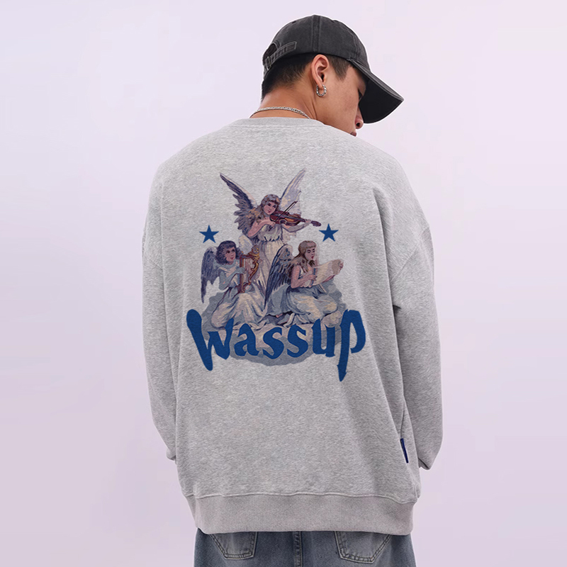 重磅天使卫衣男WASSUPHEODS