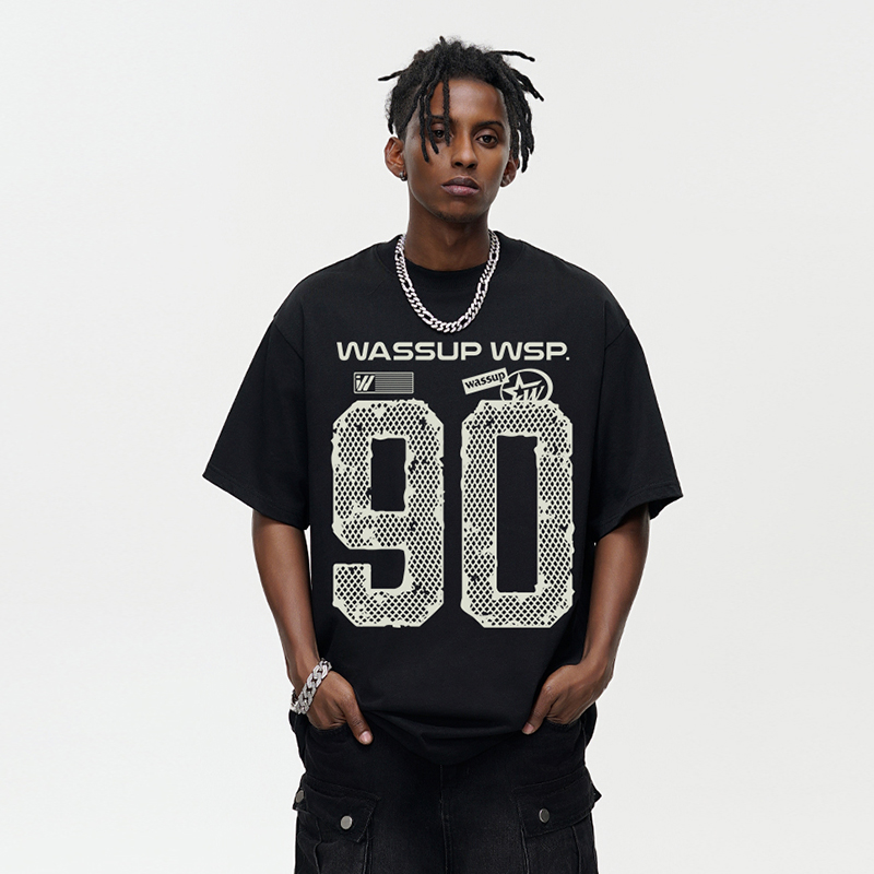 美式重磅男装短袖WASSUPHEODS