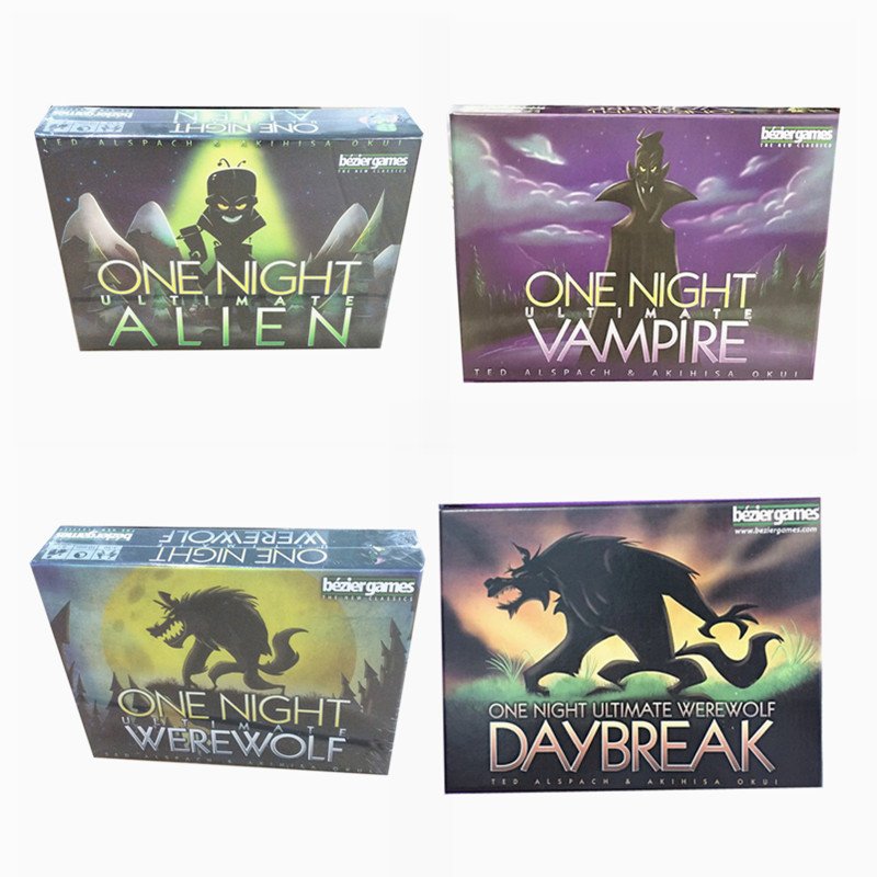 ENGLISHCARDGAME英文狼人桌游