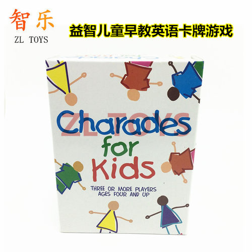 CharadesGame儿童英语单词猜牌