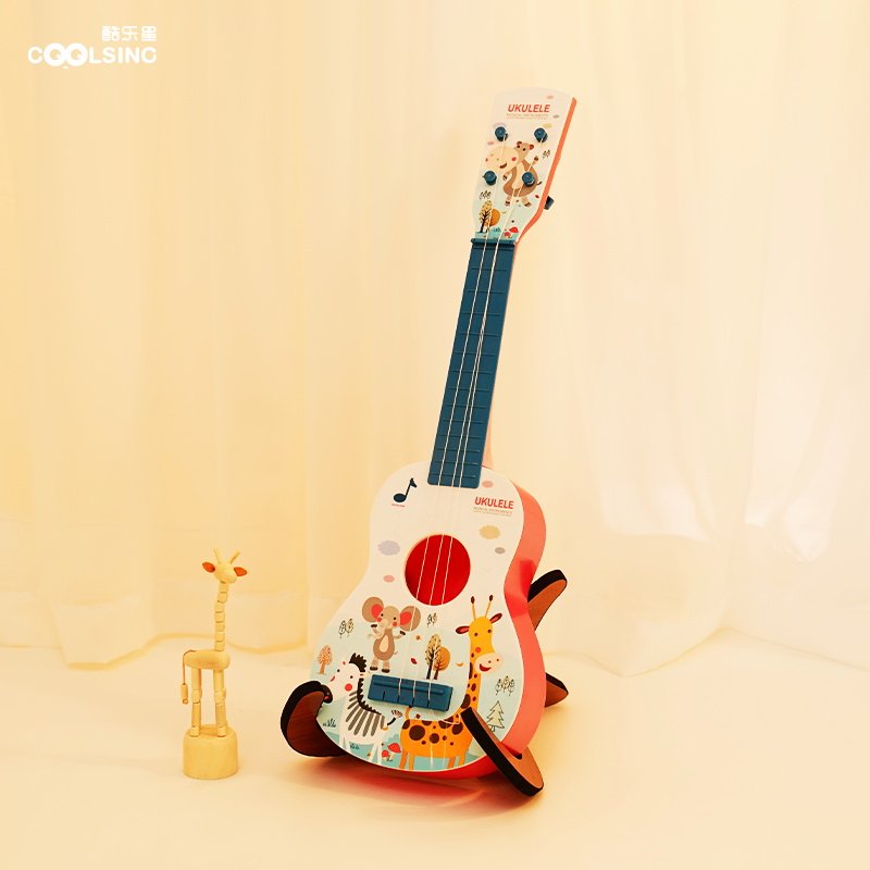 儿童卡通尤克里里玩具21寸小吉他入门初学男女孩生日礼物弹奏乐器
