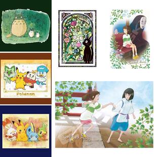 日本正版Ensky千与千寻 宝可梦 魔女宅急便 龙猫拼图