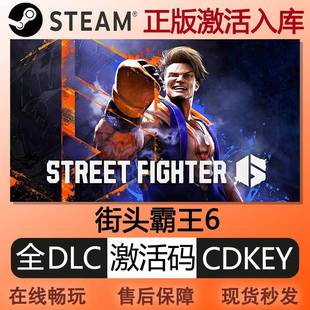 steam正版街头霸王6激活码cdkey全球区国区中文PC电脑单机游戏