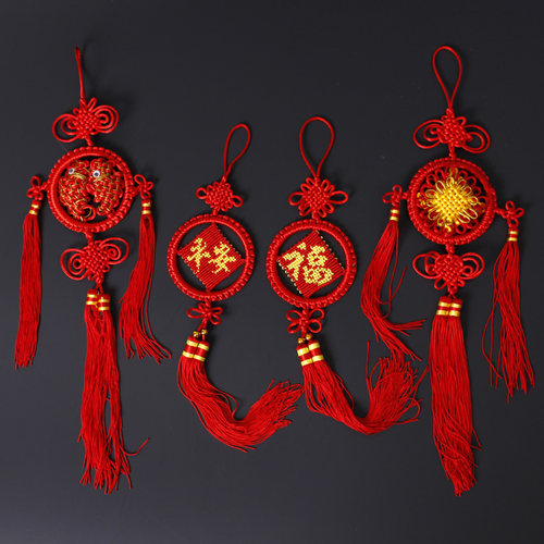 中国结挂件小号挂饰客厅福字平安