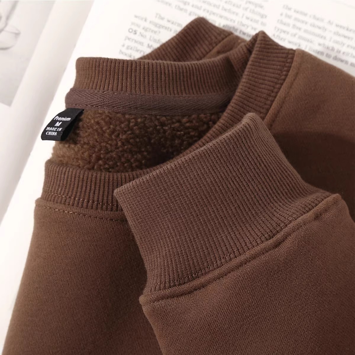 外贸清仓~撤回捡漏奥特莱斯秋冬重磅新款纯色百搭长袖ins休闲卫衣