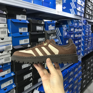 Adidas三叶草 SAMBA WTR 男女复古T头鞋运动休闲鞋 JQ6711 KI6276