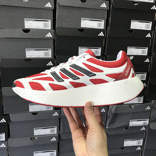 Adidas ADIZERO ARUKU 男女时尚回弹防滑运动跑步鞋JI0308 JQ2732