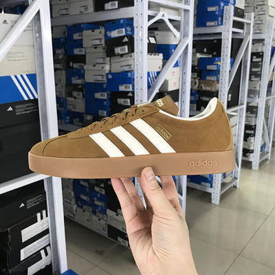 Adidas VL COURT CLASSIC 男女经典复古板鞋德训鞋 KK3772 KK3773