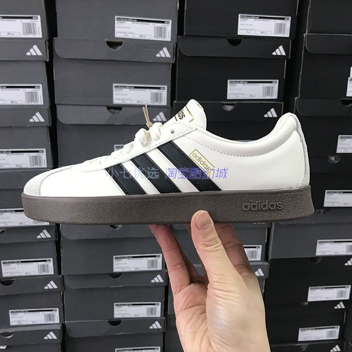 Adidas VL COURT CLASSIC 男女经典复古板鞋德训鞋 JQ1501 JS3003