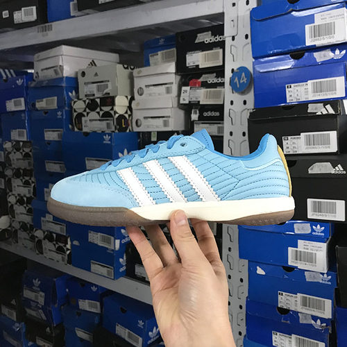 小七Adidas SAMBA MN NTS 男女联名款经典运动休闲鞋德训鞋JH9118