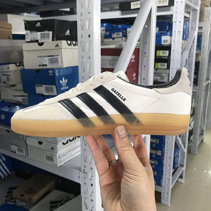 Adidas三叶草 GAZELLE INDOOR 男女德训鞋板鞋IF1808 1809 IH9985