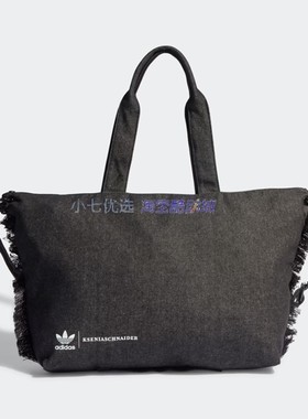 小七Adidas三叶草 女子联名款运动休闲拎包单肩包斜挎包 IJ7480